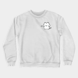 Meow Magic: Charming Collection of Whimsical Cat Illustrations Crewneck Sweatshirt